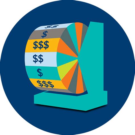 the lottery spinning wheel.